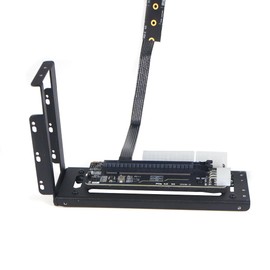 JMT R43SG GEN4 M.2 M-Key to PCIE X16 4.0 External Graphics Card Stand Bracket Compatible with NVME SSD NUC Host Expansion Card Graphics Dock (50cm)