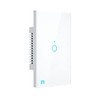 Bunker, Interruptor Inteligente Táctil Wifi, 1 Botón, Blanco