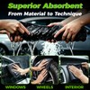 HOMEAN 3-Piece Car Wash Kit: 2 Scratch-Free Chenille Microfiber Wash