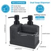 Kitchen Soap Dispenser Set,Dish Soap Dispenser and Hand Soap Dispenser