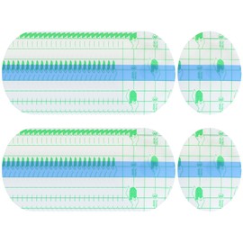 PPhtony Waterproof Ear Stickers 50Pcs Disposable Large Ear Patches Ear Protectors Cover with Cotton Plug for Women Men Swimming Shower Surfing Snorkeling Water Sports (50)