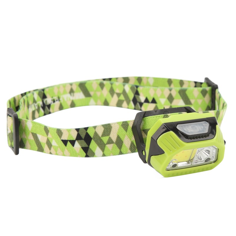 LED Induction Headlamp Waterproof Headband Flashlight for Outdoor Camping Night