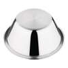 Vogue General Purpose Bowl 1Ltr 6.5 Stainless Steel Kitchen Dish