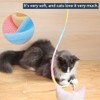 LASOCUHOO Interactive Cat Wand Toys Interactive Cat Teaser Wand String