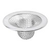Antrader Kitchen Sink Strainer, 2Pcs Stainless Steel 2-Inch Diameter Mesh