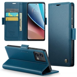 Phernykas for Moto G Stylus 5G 2023 Case Wallet Case with Card Holder, Kickstand RFID Blocking Magnetic Closure Shockproof Protective PU Leather Case for Moto G 5G 2023 Case Flip Case Wallet - Blue