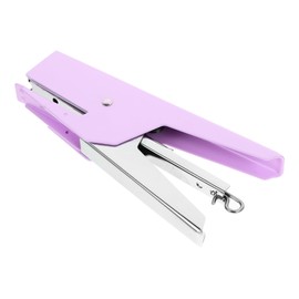 Operitacx Handhefter Schreibtisch Büro für Buchheime manuellsen buch bordbuch diepurpurnen Tischhefter papierhefter Schüler kleiner Hefter Studentenhefter Haushaltshefter Metall Violett