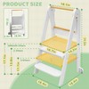 Foldable Toddler Tower 95% Preassembled Kitchen Stool Helper Folding Step