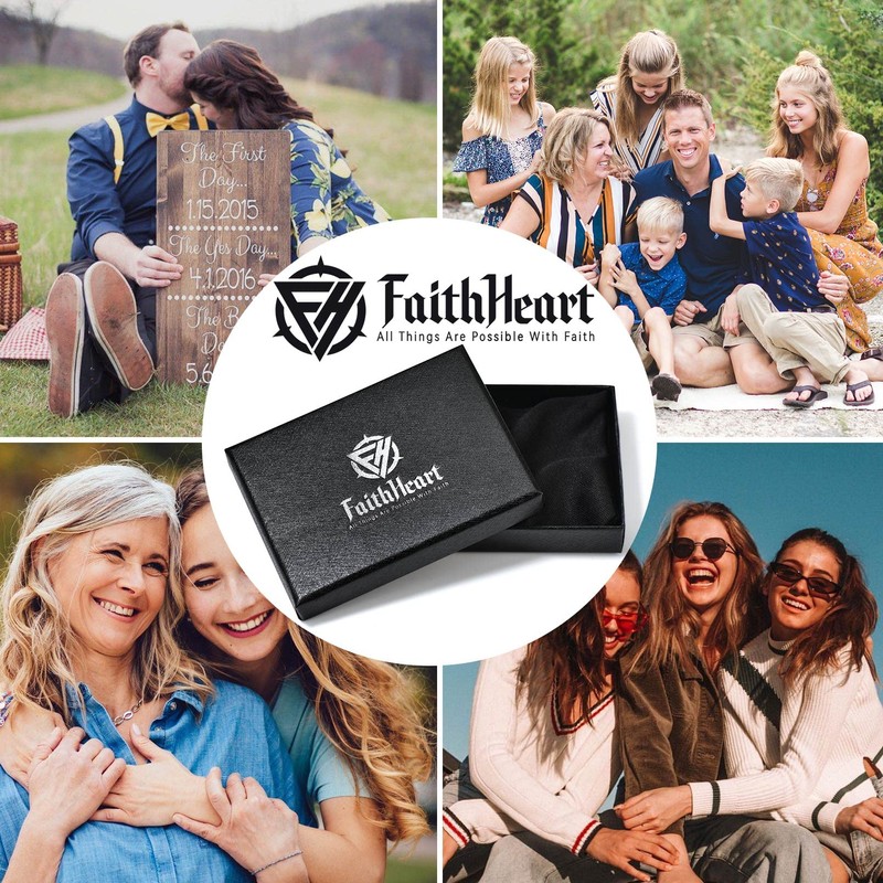 FaithHeart Norse Jewellery Men's Thors Hammer Pendant Silver Plated Mjolnir