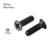 sourcing map M4 x 14 mm Phillips Flat Head Screw