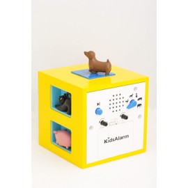 KOOKOO KidsAlarm Yellow, with 5 Different Farm Animals and Their Wake-up Calls (Natural Field Recordings)
