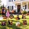 8 Pcs Vintage Halloween Yard Signs with Stakes