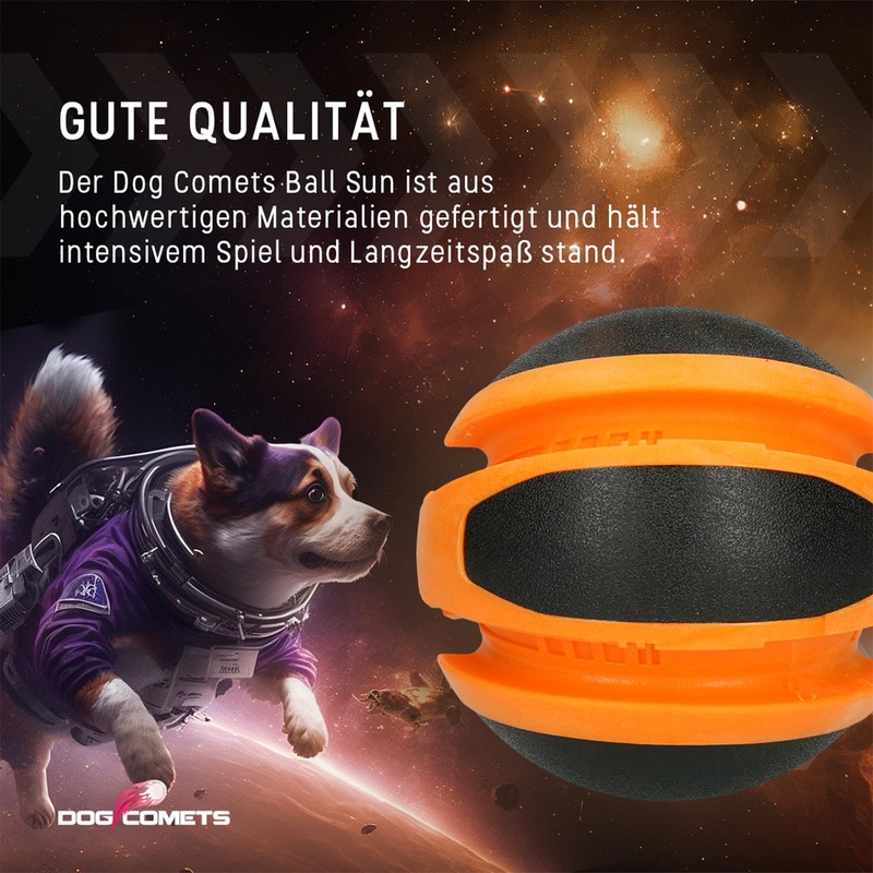 Zen-Kat Dog Comets Sun Oranje