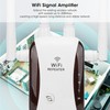 WiFi Range Extender 300Mbps 4 Antennas Wireless Signal Repeater Amplifier