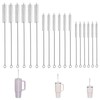 Feehope 18Pcs Straw Cleaner Brush, Straw Cleaner with Extended Handle