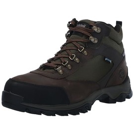 Timberland Men's Keele Ridge Steel Safety Toe Wateproof Work St Wp, Brown, 11