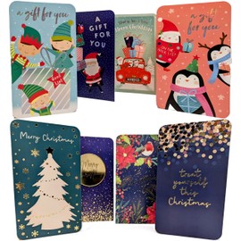 8 Assorted Money Voucher Wallets with White Envelopes