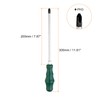 sourcing map PH3 Phillips Screwdriver #3 11.8" Magnetic Demolition Screwdrivers