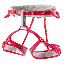Ocun Neon 3 Women’s Climbing Sport Harness I Lightweight, Three Buckle Rock Climbing Harness, Pink, Small