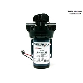 Delavan 5850-201C-SB 5800 Series 12 Volt 60 PSI 5.4 GPM Self Priming On Demand Bypass Diaphragm Pump
