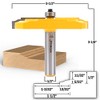 YONICO Router Bits Exterior Casing 3-1/2-Inch Dia. Brick Mold 1/2-Inch