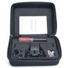 EUSTOMA Clip-on Magnifier Mini Binocular Magnifier for Glasses/Goggles Lightweight Plastic
