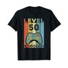 Level 50 Unlocked Video Gamer Retro 50th Birthday Gift T-Shirt