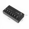 Sound Mixer Ultra Compact Metal Low Noise 6 Channel Stereo