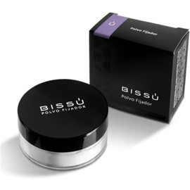 Bissú Polvo Fijador Traslucido, Adicionado con aceite de jojoba, No contiene color ni olor, 8grms