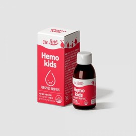 Dr. Line Hemo Kids Iron Iron Supplement Baby Children Kids Infant First Birthday Nutrition Supplement 2 Months Strawberry Flavor / 닥터라인 헤모키즈 철분 철분제 아기 어린이 키즈 유아 돌 영양제 2개월분 딸기맛