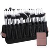 DUcare Makeup Brushes Organiser Bag Portable Cosmetic Case for Travel,
