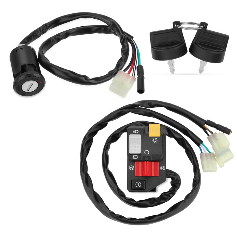 M MATI Handlebar & Key Switch for Honda TRX250EX 250EX
