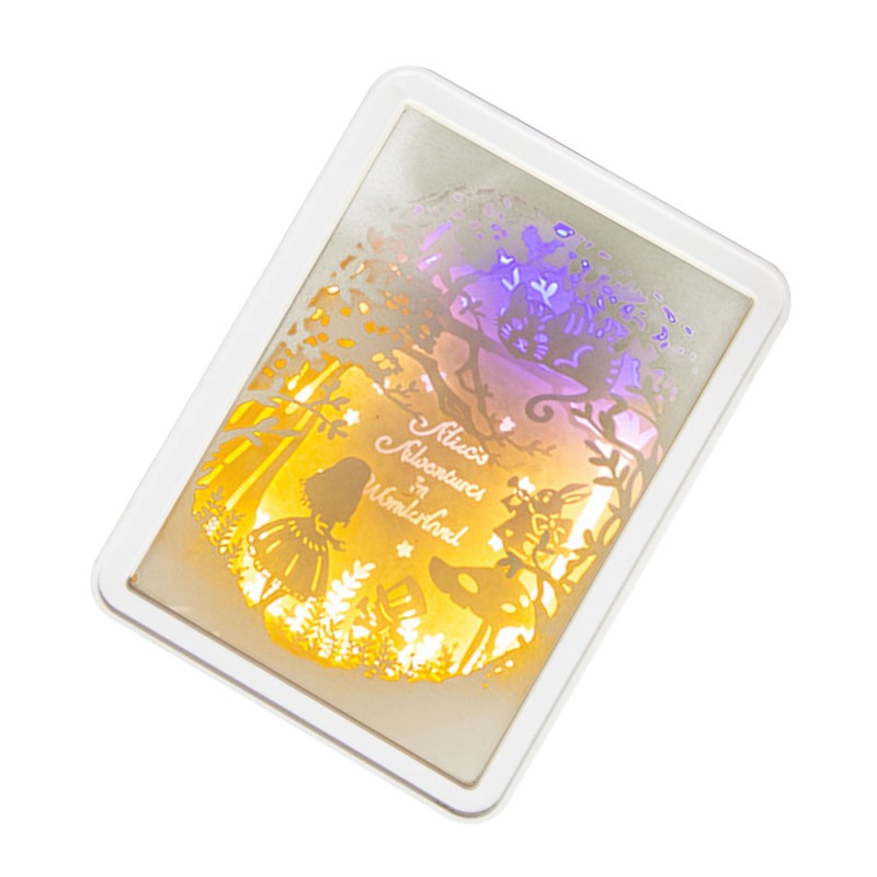 Papercut Light Box Soft Warm Light Romantic USB Battery Powered