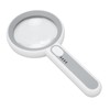 Magnifying Glass 5X 12X Handheld Magnifier with 18pcs LED for