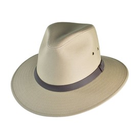 Jaxon Cotton Safari Hat (X-Large, British Tan)