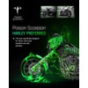 POISON SCORPION Black Motorcycle Brake Clutch Levers Wheel Adjustable H1-520