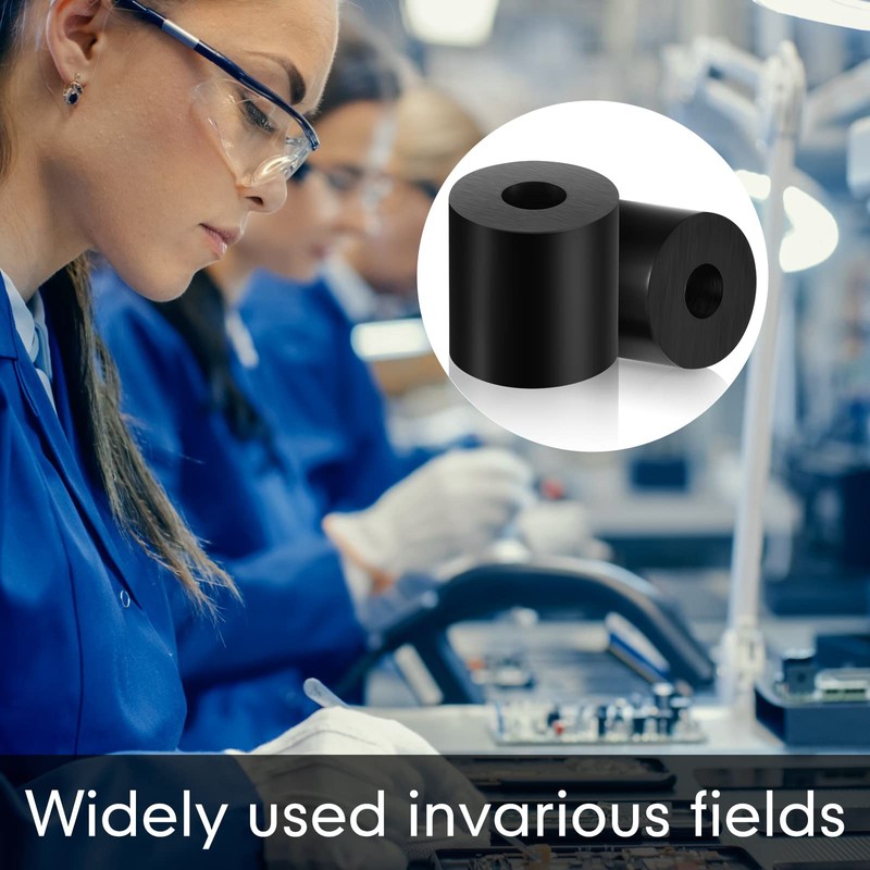 Fabbay Multi Purpose Rubber Spacer Black Rubber Bushings 3/4 Od