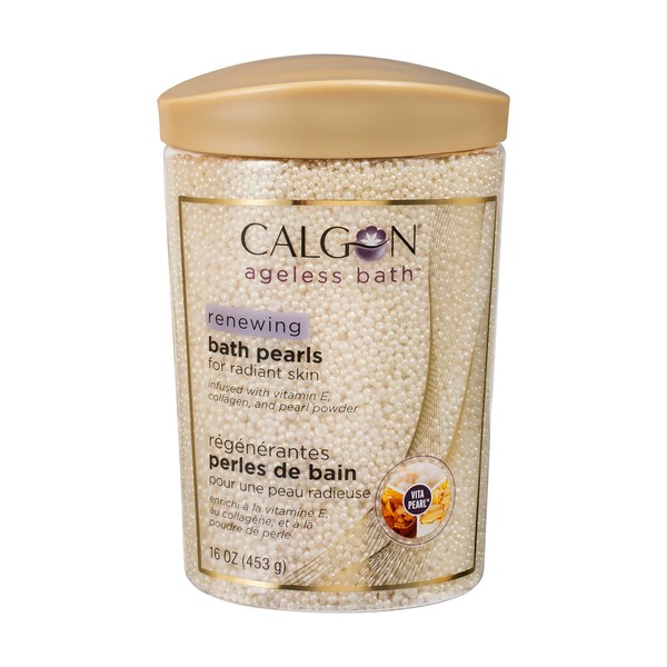 Calgon Ageless Bath Series Renewing Pearls, 16 oz. | Calgon