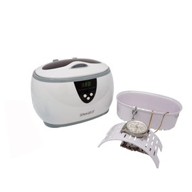 iSonic® Ultrasonic Jewelry Cleaner D3800A with Cleaning Solution Concentrate CSGJ01, 110V