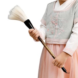 SEVEN EBISU Extra Large Calligraphy Bold Calligraphy Brush for Events, Large Lettering, Extra Thick, Calligraphy Works, Poster Making, Painting, Art, Background, Group Production, Thick Brush (Extra