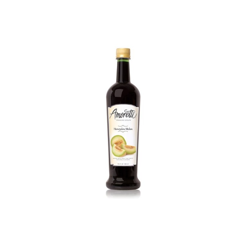 Amoretti Premium Syrup, Honeydew Melon, 25.4 Fl Oz (Pack of