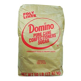 DOMINO SUGAR Powdered Sugar 50 lb - Ordering Only, 1 LB