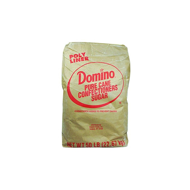 DOMINO SUGAR Powdered Sugar 50 lb - Ordering Only, 1