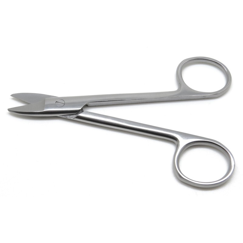 Crown Scissors Straight Cutting End Dental Orthodontics Surgical Stainless Steel