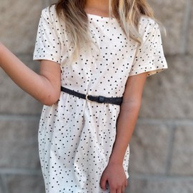 Peppercorn Kids Ultra Skinny Sparkly Belt (S/M (4-7YR), Starry Night - Black)