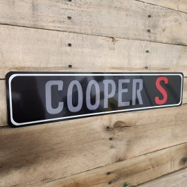 COOPER S, European, Aluminum License Plate, EURO TAG, CAR LICENSE PLATE