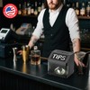 POCHAR Metal Tip Box - Tip Jar with Lock &
