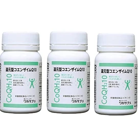 【×3個】ワカサプリ 還元型コエンザイムQ10 60粒