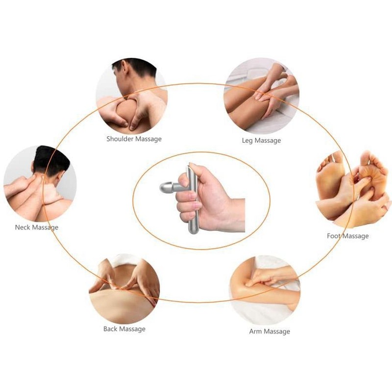 Stainless Steel T Bar Massage Tool for Trigger Points Massage