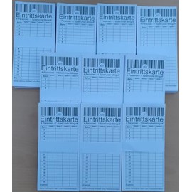 1000 Mini Golf Tickets for 4 People - White